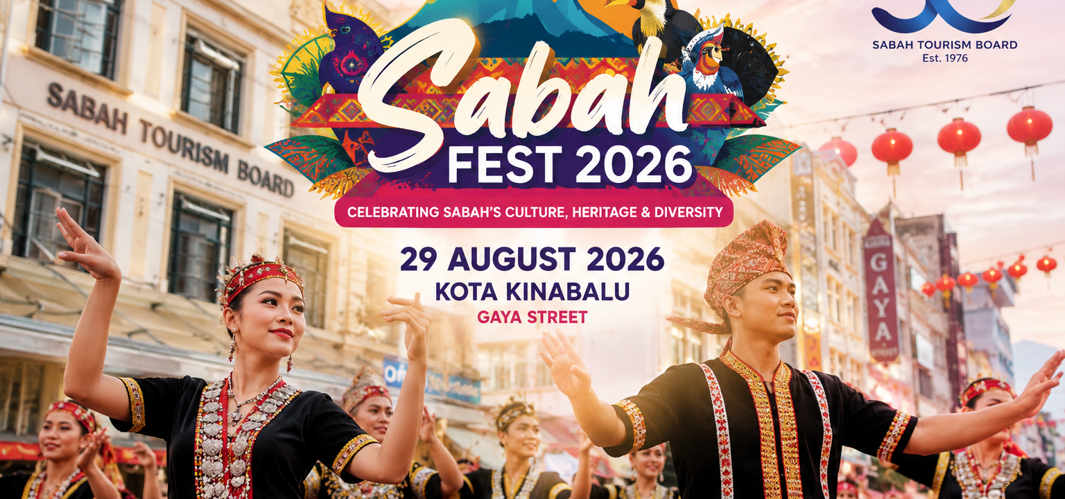 Sabah Fest 2026 Brings Sabah’s Culture to the Streets of Kota Kinabalu This Weekend